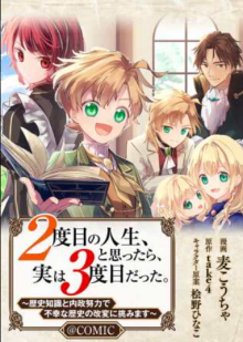 ２度目の人生、と思ったら、実は３度目だった。～歴史知識と内政努力で不幸な歴史の改変に挑みます～@COMIC